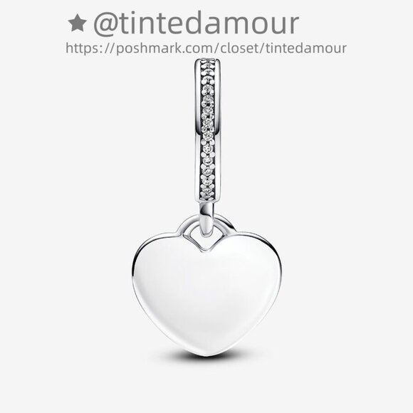 Pandora Engravable Always In My Heart Charm|Pendant - Picture 2 of 2